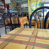 Dining room at Fontana Restaurante Vegetariano in Lima