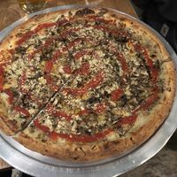 Vegan pizzaa  at Nell's Pizza - Chorlton in Manchester