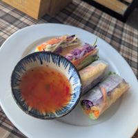 Summer rolls (fresh spring rolls) at LIN VEGAN RESTAURANT & COFFEE in Hải Phòng