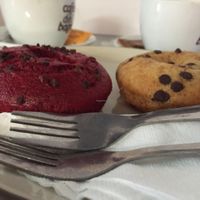 vegan donuts  at Daniela Bakery in Barcelona