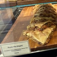 Vegan Greek Pie  at Athena Gourmet Market in New York