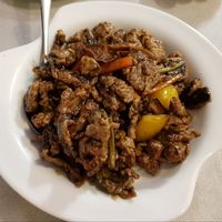 Stir-fried mushrooms with vinegar at Green Veggie - Sheung Wan in Hong Kong Island