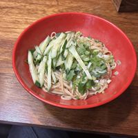 Sesame & cucumber noodles  at Noodles and Dumplings in Glasgow