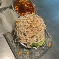 Before cooking  at YC's Mongolian Grill in Gilbert