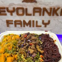 Every dish is delicious! at Sri Mantra Restaurant & Boutique  (aka CeyoLanka Family) in Louisville