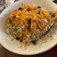 Afghan rice dish   at Parwana Afghan Kitchen in Torrensville