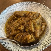 Their signature eggplant (amazing!!)  at Parwana Afghan Kitchen in Torrensville