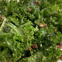 Kale and Quinoa Salad at The Vegetable Hunter Cafe and Boutique Brewery in Harrisburg