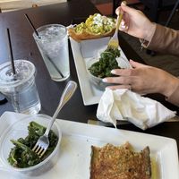 Kale & quinoa salad at The Vegetable Hunter Cafe and Boutique Brewery in Harrisburg