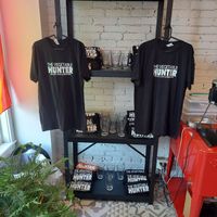 Stuff we all get...SWAG at The Vegetable Hunter Cafe and Boutique Brewery in Harrisburg