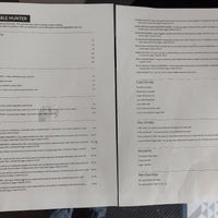Menu at The Vegetable Hunter Cafe and Boutique Brewery in Harrisburg