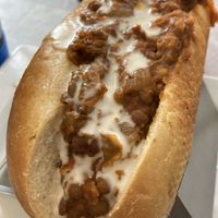 Pulled pork lentil sub  at The Vegetable Hunter Cafe and Boutique Brewery in Harrisburg