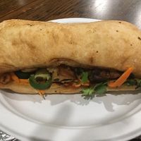Bahn Mi Sandwich at The Vegetable Hunter Cafe and Boutique Brewery in Harrisburg
