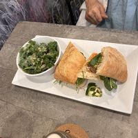 Banh mi  at The Vegetable Hunter Cafe and Boutique Brewery in Harrisburg
