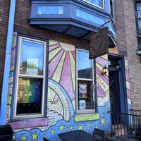 Nice outdoor seating and great food!  at The Vegetable Hunter Cafe and Boutique Brewery in Harrisburg