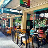 Indoor and outdoor seating options at El Borracho - Pike Place Market in Seattle
