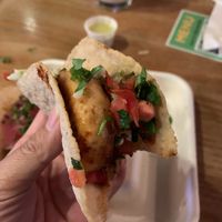 Shrymp taco at El Borracho - Pike Place Market in Seattle