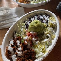 Seitan Bowl & Potato Bowl   at El Borracho - Pike Place Market in Seattle
