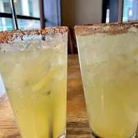 Pineapple Jalapeño and simply pineapple margarita   at El Borracho - Pike Place Market in Seattle