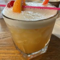 Whisky sour  at El Borracho - Pike Place Market in Seattle