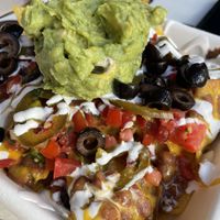  Very vegan nachos    at El Borracho - Pike Place Market in Seattle