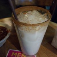 Best horchata ever. at El Borracho - Pike Place Market in Seattle