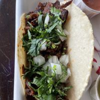 Seitan Barbacoa taco  at El Borracho - Pike Place Market in Seattle