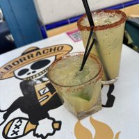 Pineapple jalapeño margaritas   at El Borracho - Pike Place Market in Seattle