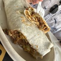 seitan barbacoa burrito ($15 i think)  at El Borracho - Pike Place Market in Seattle