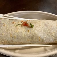 Impossible burrito  at El Borracho - Pike Place Market in Seattle