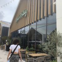 Facade du restaurant.  at Green Friday (绿星期五) in Shanghai