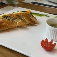 Feuilleté aux champignons.   at Green Friday (绿星期五) in Shanghai