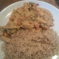 Vegetable Masala at Moksha in Kaunas