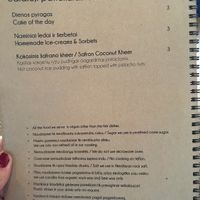 very healthy and eco friendly restaurant  at Moksha in Kaunas