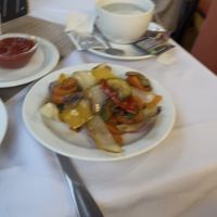 Grilled vegetables  at Restaurace Diana in Karlovarský Kraj