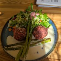 Rote Bete Knödel at Distelschänke in Thüringen