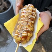 Vegan corn dog   at Basak Korean Corndogs in Hessen