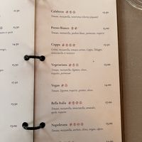 Menu pizzaa  at Trattoria Della Nonna in Nouvelle-aquitaine