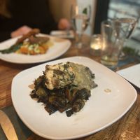 Sanctuary Bistro - Portabella Rockerfellerr  at Sanctuary Bistro in Charlotte