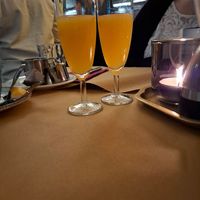 Mimosas at Alforno Focacceria Široká in Hlavní Město Praha