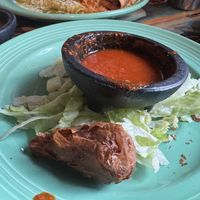 Vegan wings with diabla saucee  at Sonora Cantina in Big Bear Lake