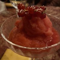 Sorbetto melograno   at La Paella in Piemonte