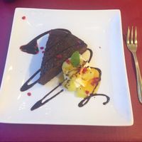 vegan chocolate cake number two at Art Cafe ELK in Hiroshima