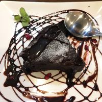 BEST vegan chocolate cake I have ever had! at Art Cafe ELK in Hiroshima