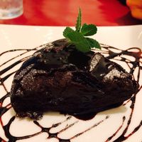 Vegan chocolate cake at Art Cafe ELK in Hiroshima