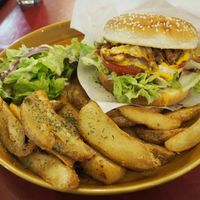 BLT sandwich which was a bit bland  at Art Cafe ELK in Hiroshima