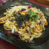 udon noodles at Art Cafe ELK in Hiroshima