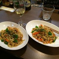 Yaki Udon at Art Cafe ELK in Hiroshima