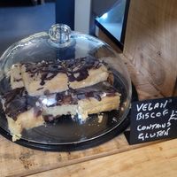 Vegan Biscoff Slice at Severnside Kitchen in England
