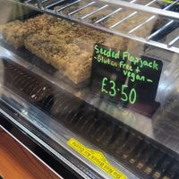 Seeded Flapjack at Severnside Kitchen in England